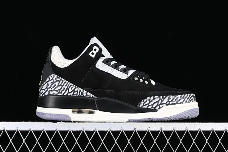 All categories Air Jordan Jordan series basketball shoes Air Jordan 3 Air Jordan 3 Retro "Off Noir" AJ3 Joe 3 old black cement CK9246-001